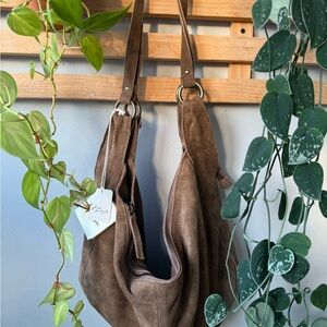 Roma Suede Tote Bag FP